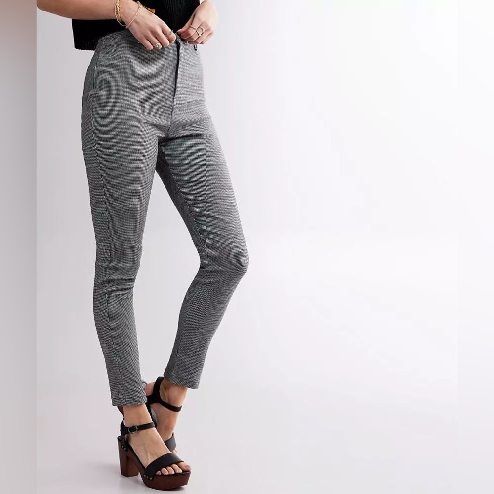 Shinestar | Houndstooth Skinny Jeggings